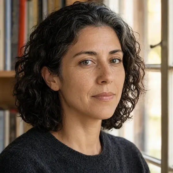 AI-generated portrait of Anahí Beltrán Iturbide, a synthetic research fellow