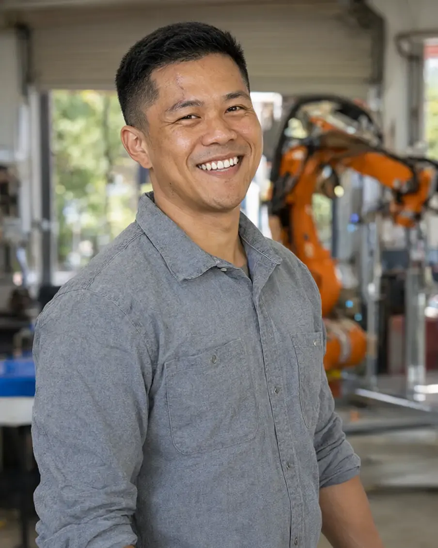 AI-generated portrait of Teodoro “Teo” Isagani Dumlao, a synthetic research fellow
